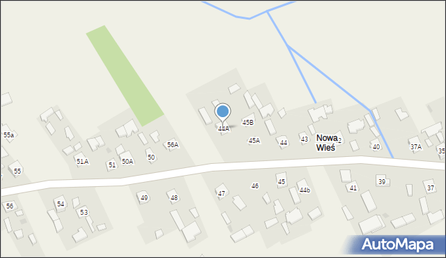 Ostrowy Tuszowskie, Ostrowy Tuszowskie, 44A, mapa Ostrowy Tuszowskie