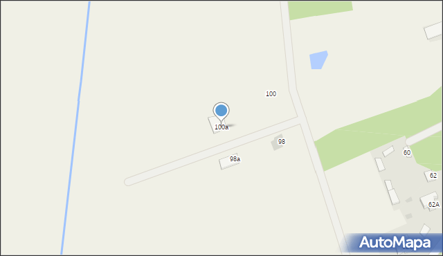 Ostrybór, Ostrybór, 100a, mapa Ostrybór