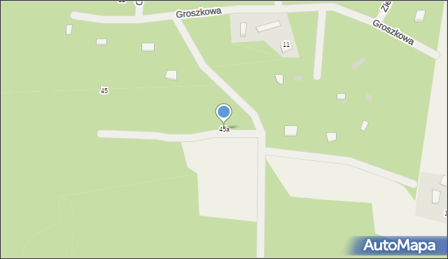 Ostrybór, Ostrybór, 45a, mapa Ostrybór