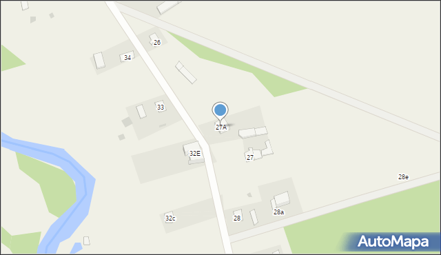 Ostrykół, Ostrykół, 27A, mapa Ostrykół