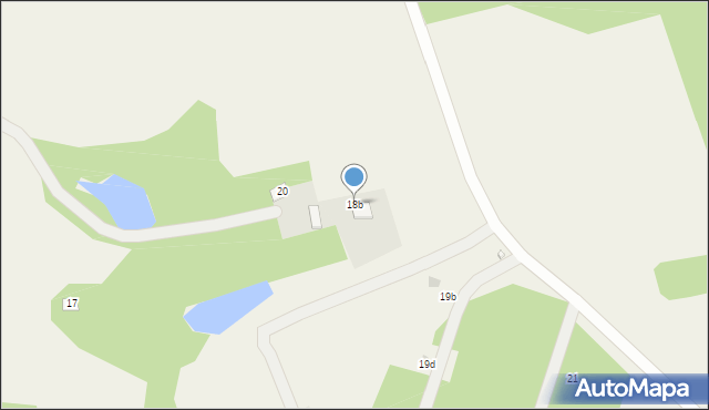 Ostrzeniewo, Ostrzeniewo, 18b, mapa Ostrzeniewo