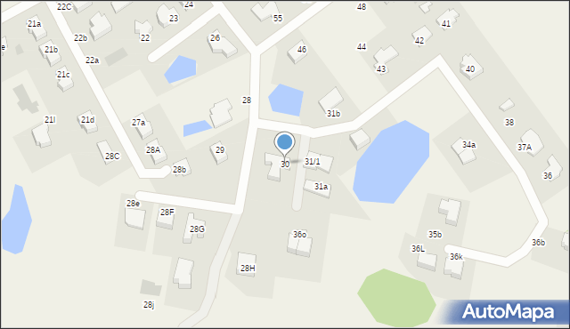 Ostrzeszewo, Ostrzeszewo, 30, mapa Ostrzeszewo