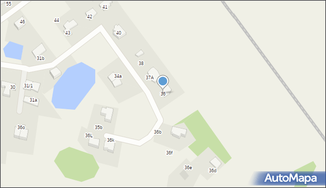 Ostrzeszewo, Ostrzeszewo, 36, mapa Ostrzeszewo