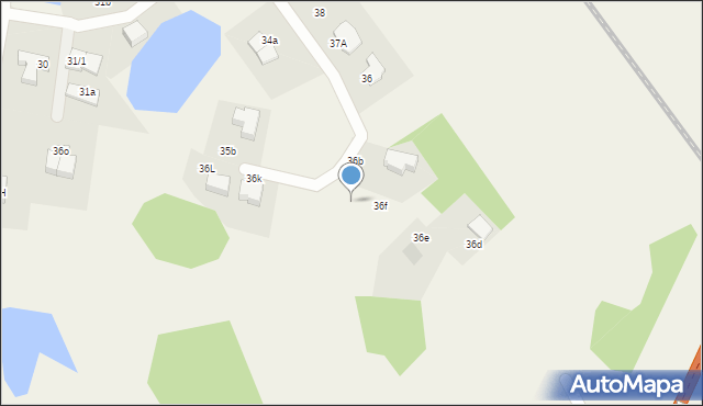 Ostrzeszewo, Ostrzeszewo, 36g, mapa Ostrzeszewo