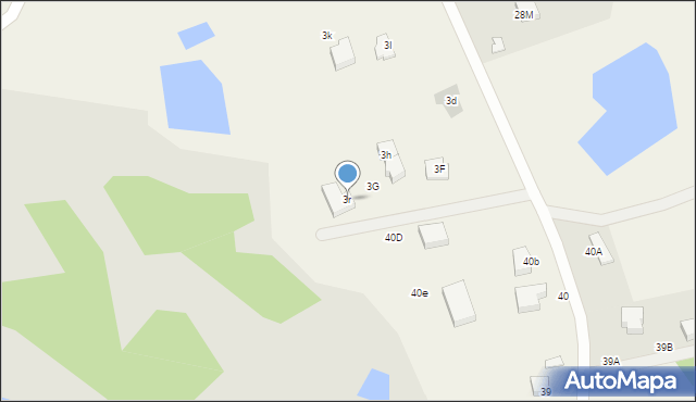 Ostrzeszewo, Ostrzeszewo, 3r, mapa Ostrzeszewo