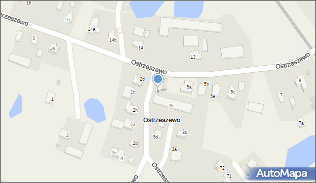 Ostrzeszewo, Ostrzeszewo, 6, mapa Ostrzeszewo