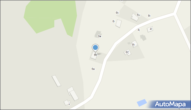Ostrzeszewo, Ostrzeszewo, 6b, mapa Ostrzeszewo
