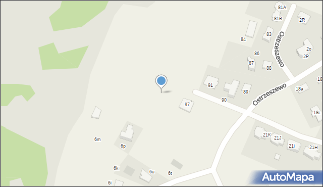 Ostrzeszewo, Ostrzeszewo, 95, mapa Ostrzeszewo