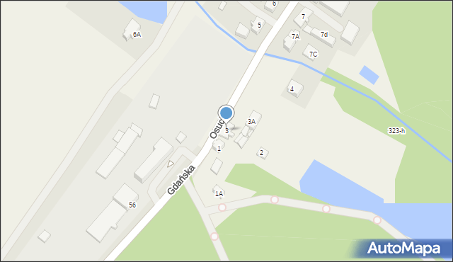 Osuch, Osuch, 3, mapa Osuch