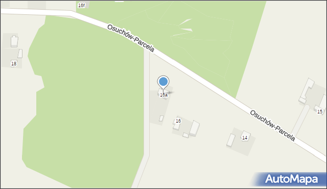 Osuchów, Osuchów-Parcela, 16a, mapa Osuchów