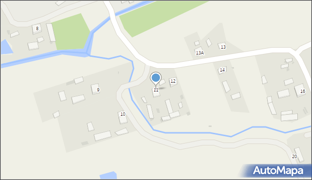 Osuchy, Osuchy, 11, mapa Osuchy