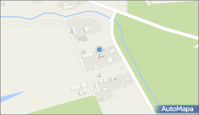 Osuchy, Osuchy, 21, mapa Osuchy