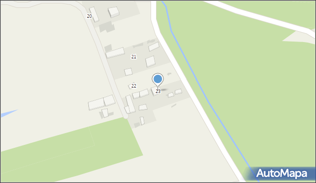 Osuchy, Osuchy, 23, mapa Osuchy