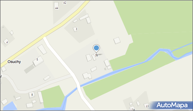 Osuchy, Osuchy, 39, mapa Osuchy