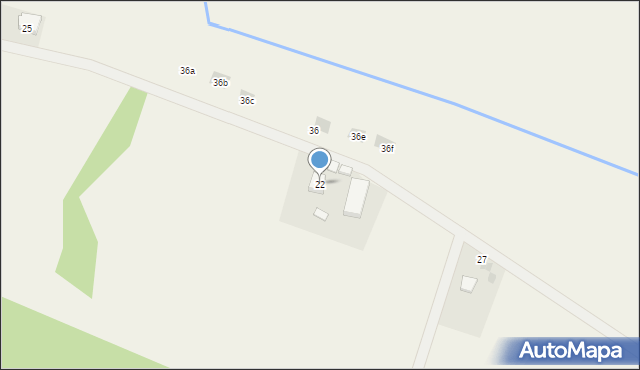 Osusz, Osusz, 22, mapa Osusz