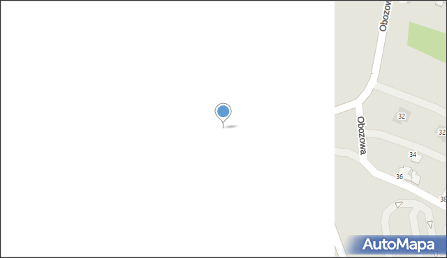 Oświęcim, Osiedle Pileckiego Witolda, rtm., 2, mapa Oświęcimia