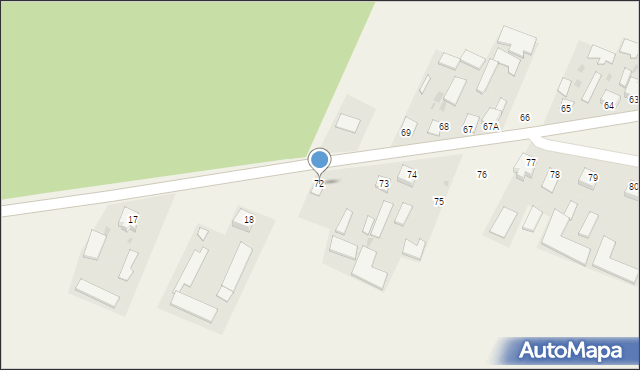 Oszczepalin Pierwszy, Oszczepalin Pierwszy, 72, mapa Oszczepalin Pierwszy