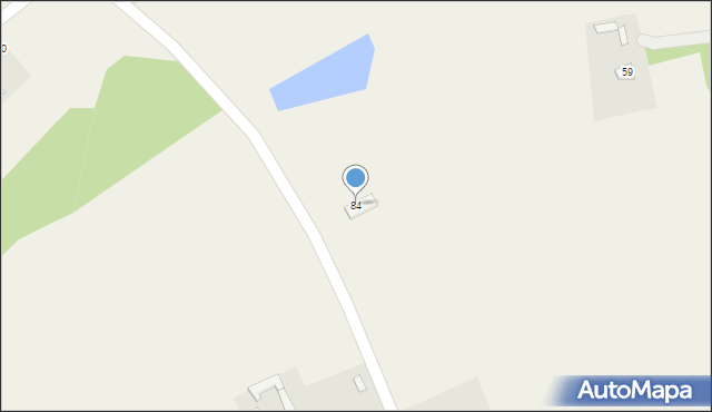 Oszczów, Oszczów, 84, mapa Oszczów