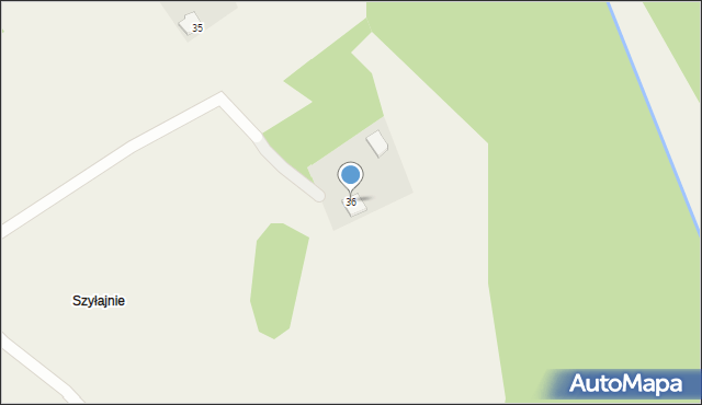 Oszkinie, Oszkinie, 36, mapa Oszkinie