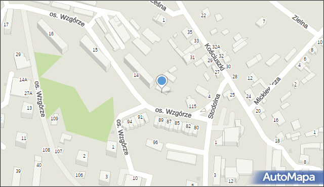 Ożarów, Osiedle Wzgórze, 114, mapa Ożarów
