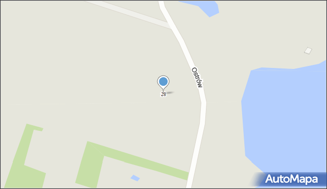 Pasym, Ostrów, 28, mapa Pasym