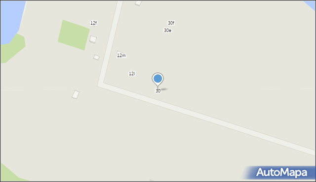Pasym, Ostrów, 30, mapa Pasym