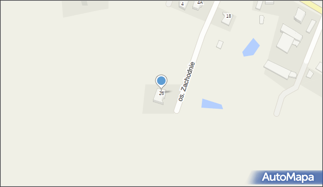 Piekary, Osiedle Zachodnie, 26, mapa Piekary