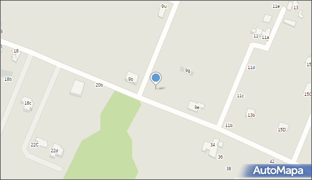 Płock, Ośnicka, 9c, mapa Płock