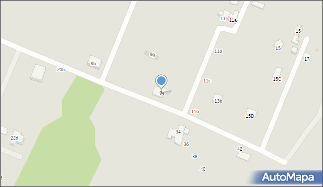 Płock, Ośnicka, 9e, mapa Płock