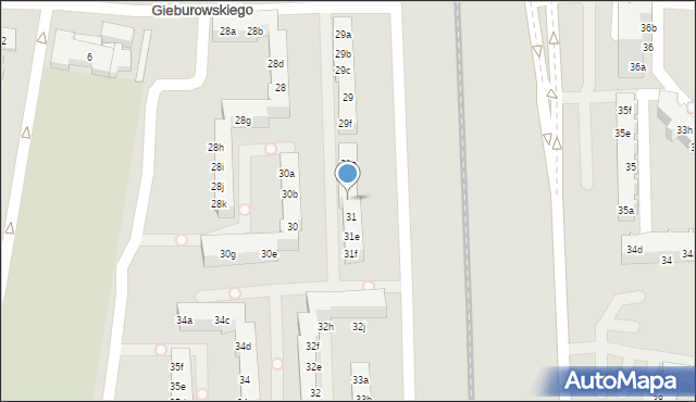 Poznań, Osiedle Króla Bolesława Chrobrego, 31c, mapa Poznania