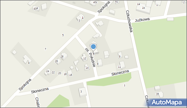 Przechlewo, Osiedle Południe, 6, mapa Przechlewo