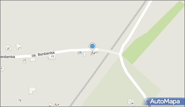 Przeworsk, Osiedle Benbenka Józefa, 20A, mapa Przeworsk