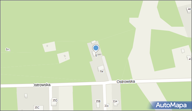 Przybynów, Ostrowska, 6, mapa Przybynów