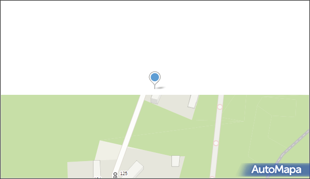 Regny, Osiedle Wojskowe, 126, mapa Regny