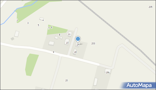 Rogaszyce, Osiedle Zielone Wzgórze, 17, mapa Rogaszyce