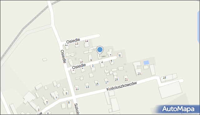 Rogoźnica, Osiedle, 8, mapa Rogoźnica