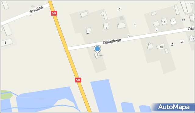 Rudzienko, Osiedlowa, 2, mapa Rudzienko