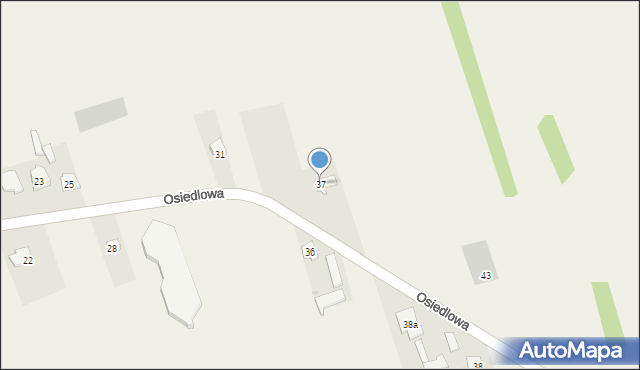 Rudzienko, Osiedlowa, 37, mapa Rudzienko