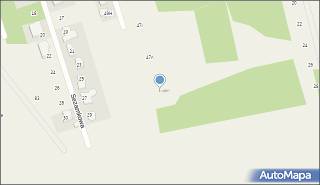 Rusiec, Osiedlowa, 47r, mapa Rusiec