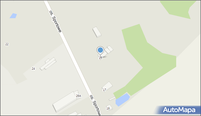 Rypin, Osiedle Sportowe, 15, mapa Rypin