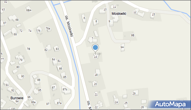 Rzyki, Osiedle Moskwiki, 16, mapa Rzyki