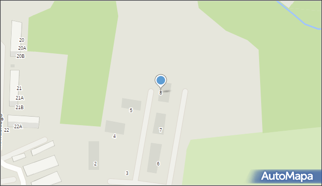 Sianów, Osadników Ziemi Sianowskiej, 8, mapa Sianów