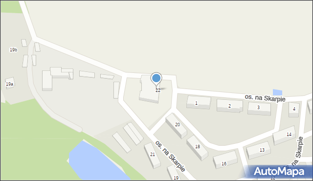 Siemirowice, Osiedle na Skarpie, 23, mapa Siemirowice