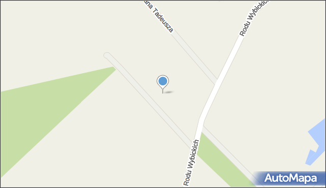 Sikorzyno, Osiedle Pana Tadeusza, 4, mapa Sikorzyno