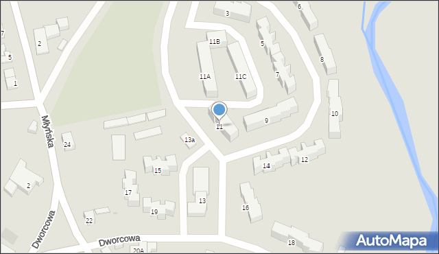 Skarszewy, Osiedle Sikorskiego Władysława, gen., 11, mapa Skarszewy