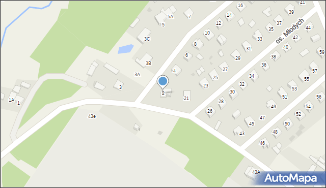 Śliwice, Osiedle Młodych, 2, mapa Śliwice