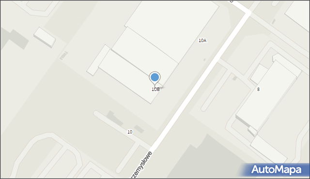 Słubice, Osiedle Przemysłowe, 10B, mapa Słubice