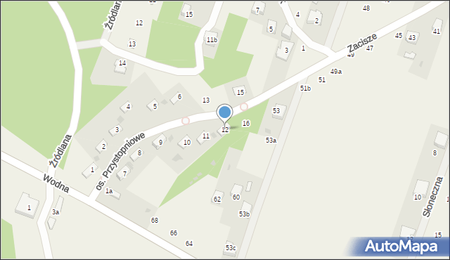 Smardzewice, Osiedle Przystopniowe, 12, mapa Smardzewice