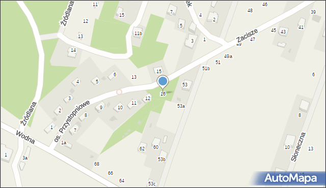 Smardzewice, Osiedle Przystopniowe, 16, mapa Smardzewice