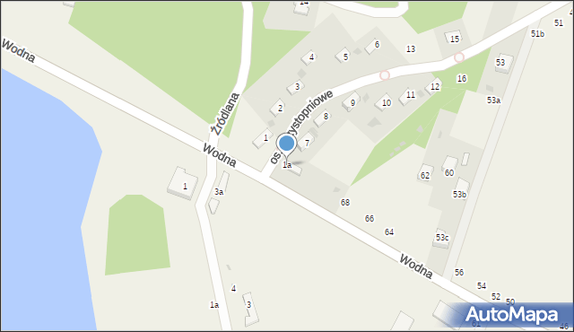 Smardzewice, Osiedle Przystopniowe, 1a, mapa Smardzewice